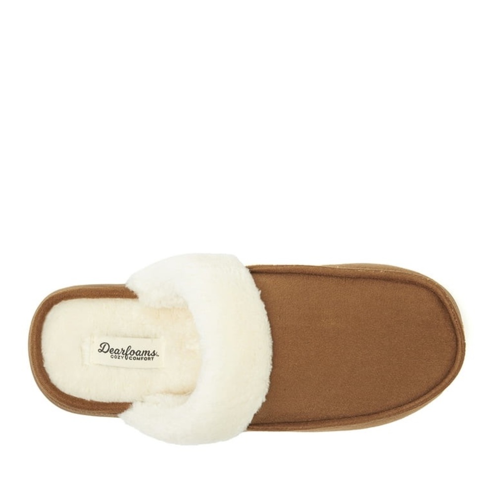 Dearfoam Gel Infused Memory Foam Slippers